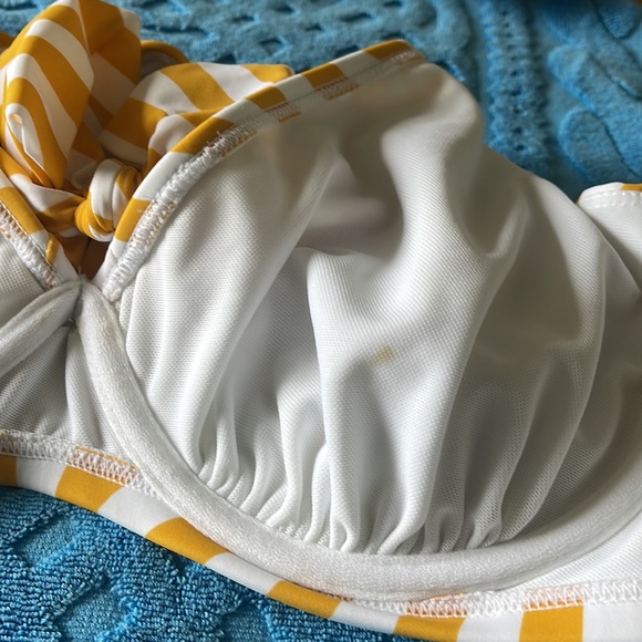 Gabifresh X Swimsuits for all underwire striped bikini top 16E/F - Picture 5 of 6